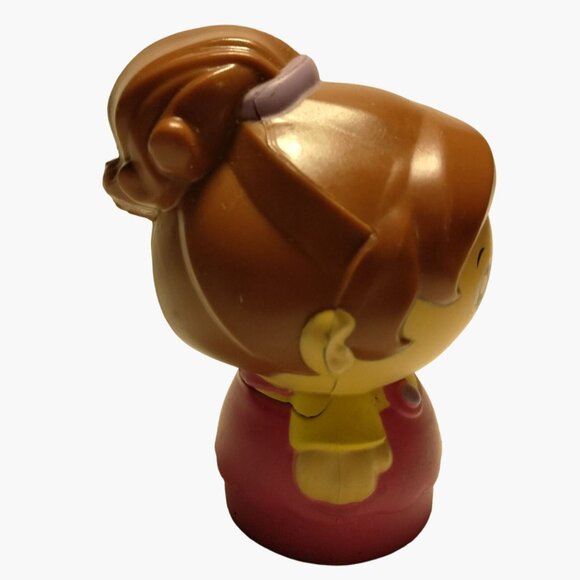 Mega Bloks First Builders Figure Little Girl Pink Dress Brown Hair toy - Picture 4 of 7